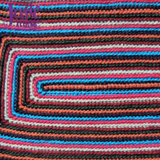 Outside In Purse crochet pattern by Jessie At Home - Close Up