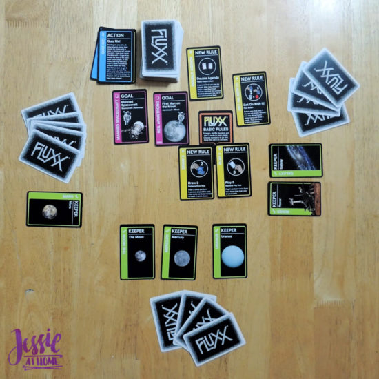 Astronomy Fluxx - outer space, family fun & even some education! - game review from Jessie At Home - Play Time