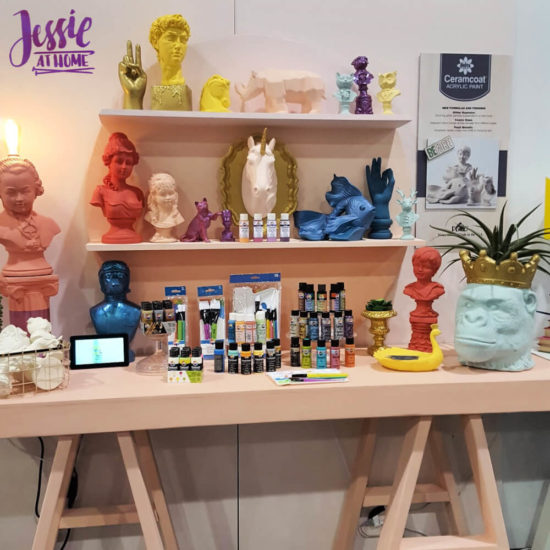 Creativation 2020 - Sneak Peaks and More - Wrap Up from Jessie At Home - Plaid Ceramcoat Acrylic