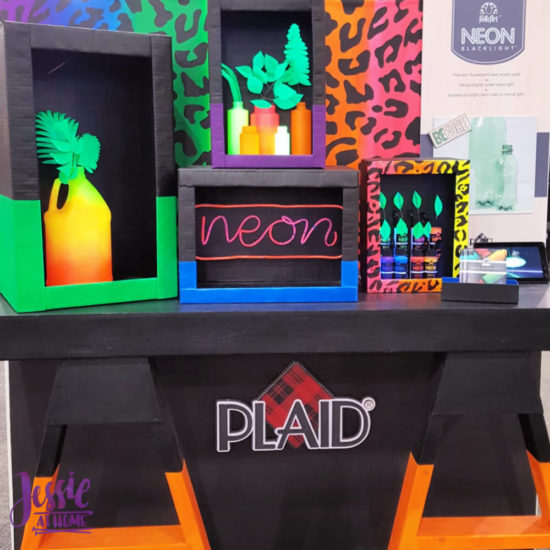 Creativation 2020 - Sneak Peaks and More - Wrap Up from Jessie At Home - Plaid Neon Blacklight