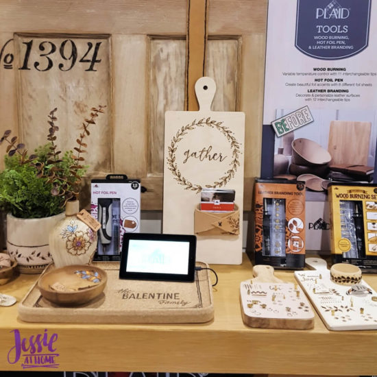 Creativation 2020 - Sneak Peaks and More - Wrap Up from Jessie At Home - Plaid Wood & Leather Burning