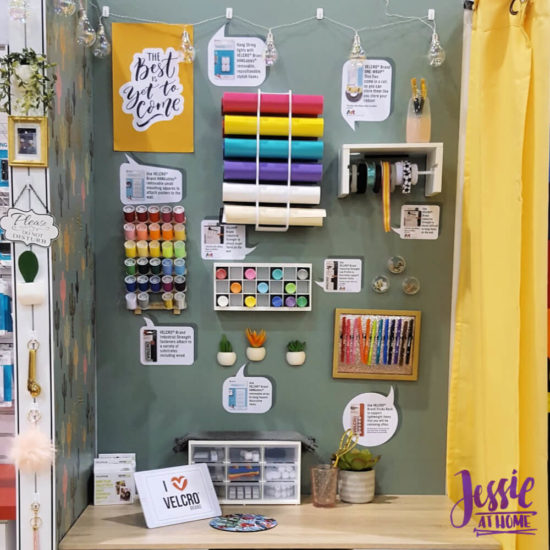 Creativation 2020 - Sneak Peaks and More - Wrap Up from Jessie At Home - Velcro Hanging