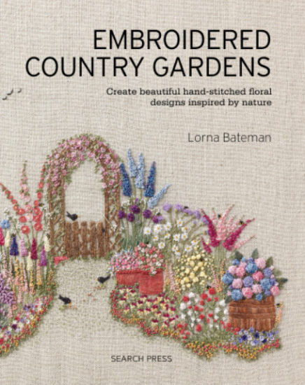 Embroidered Country Gardens - so many stitch ideas - review from Jessie At Home - Cover