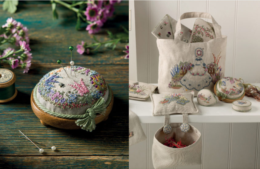 Embroidered Country Gardens - so many stitch ideas - review from Jessie At Home - So many ideas