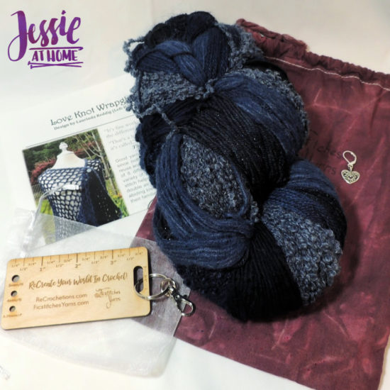 Ficstitches Yarn - combine two of your favorite hobbies - reveiw from Jessie At Home - So Much Insperation