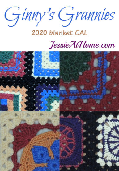 Ginny's Grannies Sampler - 2020 Blanket CAL by Jessie At Home