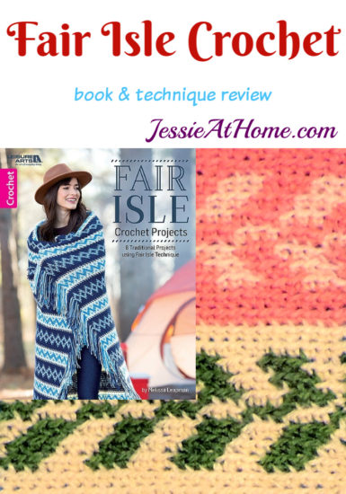 Fair Isle Crochet Book Review from Jessie At Home