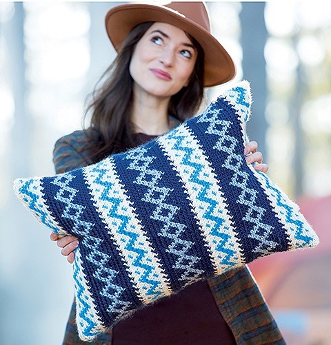 Fair Isle Crochet Book Review from Jessie At Home - Zig Zags & Diamonds