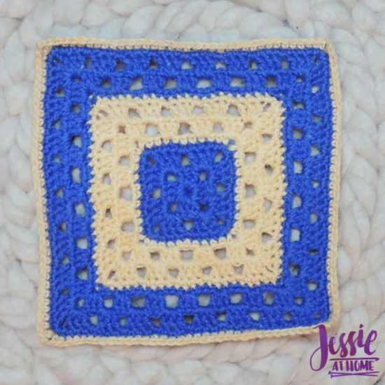 Granny Square Sampler Beginnings - Ginny's Grannies CAL Part 1 by Jessie At Home - Motif 2