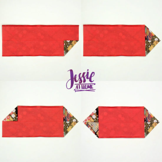 Origami Photo Frame - origami tutorial by Jessie At Home - Step 3