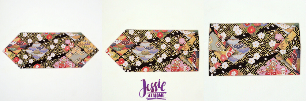 Origami Photo Frame - origami tutorial by Jessie At Home - Step 4