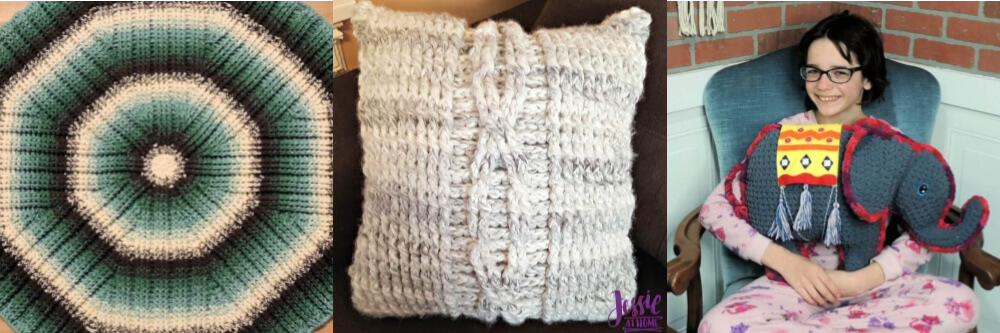 Free cozy crochet patterns by Jessie At Home