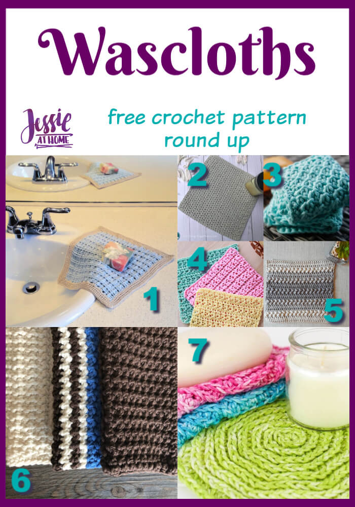 Quick Roundup - Easy Crochet Dishcloth Patterns