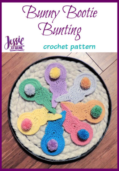 Bunny Booty Bunting crochet pattern by Jessie At Home - Pin 3