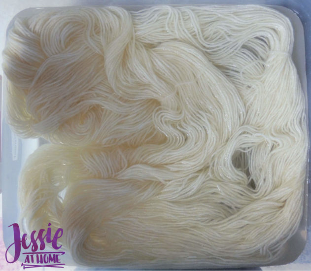 Dyeing Yarn with Jessie At Home - Protein Yarn and Acid Dye - Pre Soak Yarn