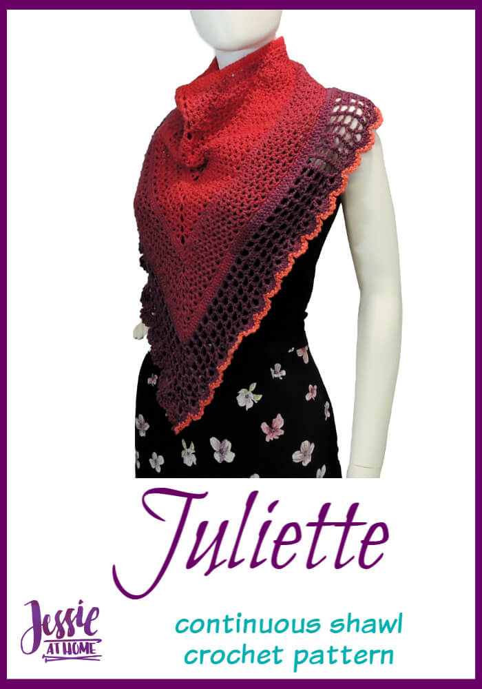 Juliette Shawl - perfect for spring and won\'t fall off!
