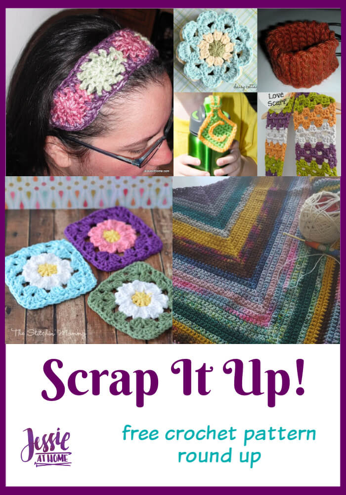Scrap It Up! - free crochet patterns that use scrap yarn