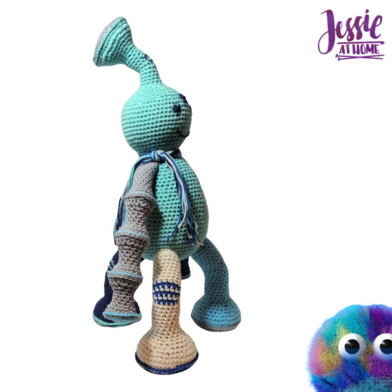 Tripet amigurumi monster crochet pattern by Jessie At Home - 4