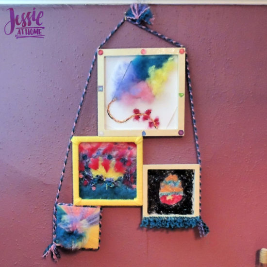 Crafts Galore Selfie Sunday by Jessie At Home - Yarn Fuzz Art