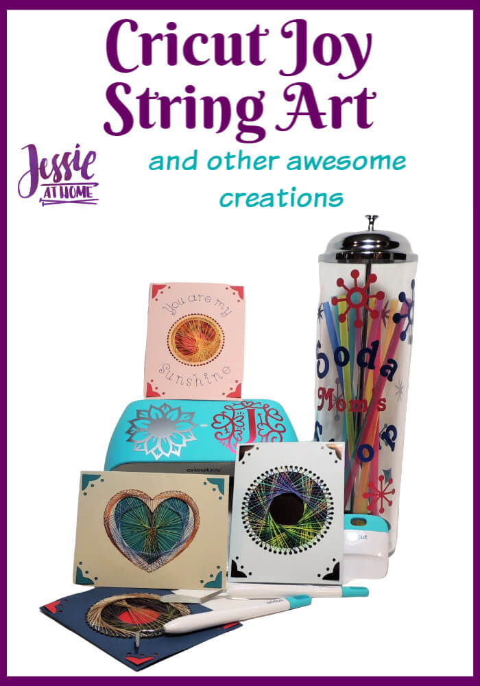 Cricut Joy String Art Greeting Cards and other awesome creations by Jessie At Home - Pin 1