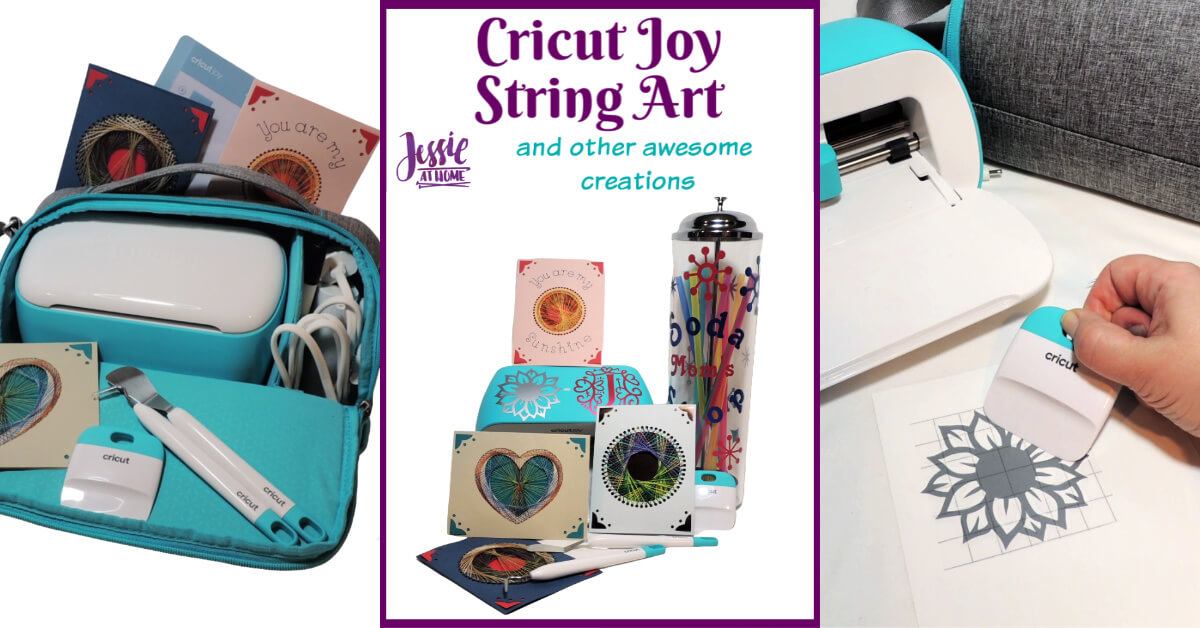 Cricut Joy String Art Greeting Cards and other awesome creations by Jessie At Home - Social