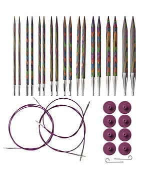 Knit Picks Rainbow Options Interchangeable Circular Set