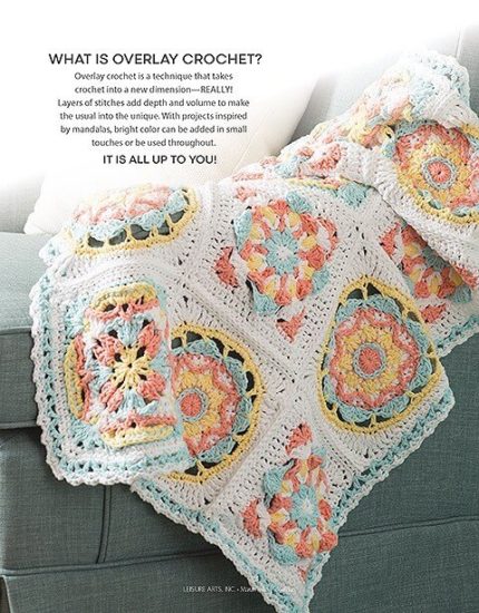 Overlay Crochet Book Review by Jessie At Home - Blanket