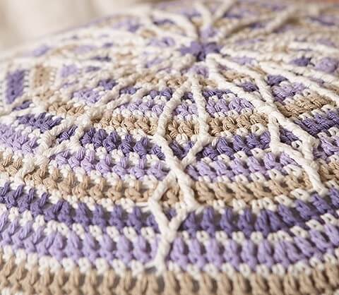 Overlay Crochet Book Review by Jessie At Home - Pouf