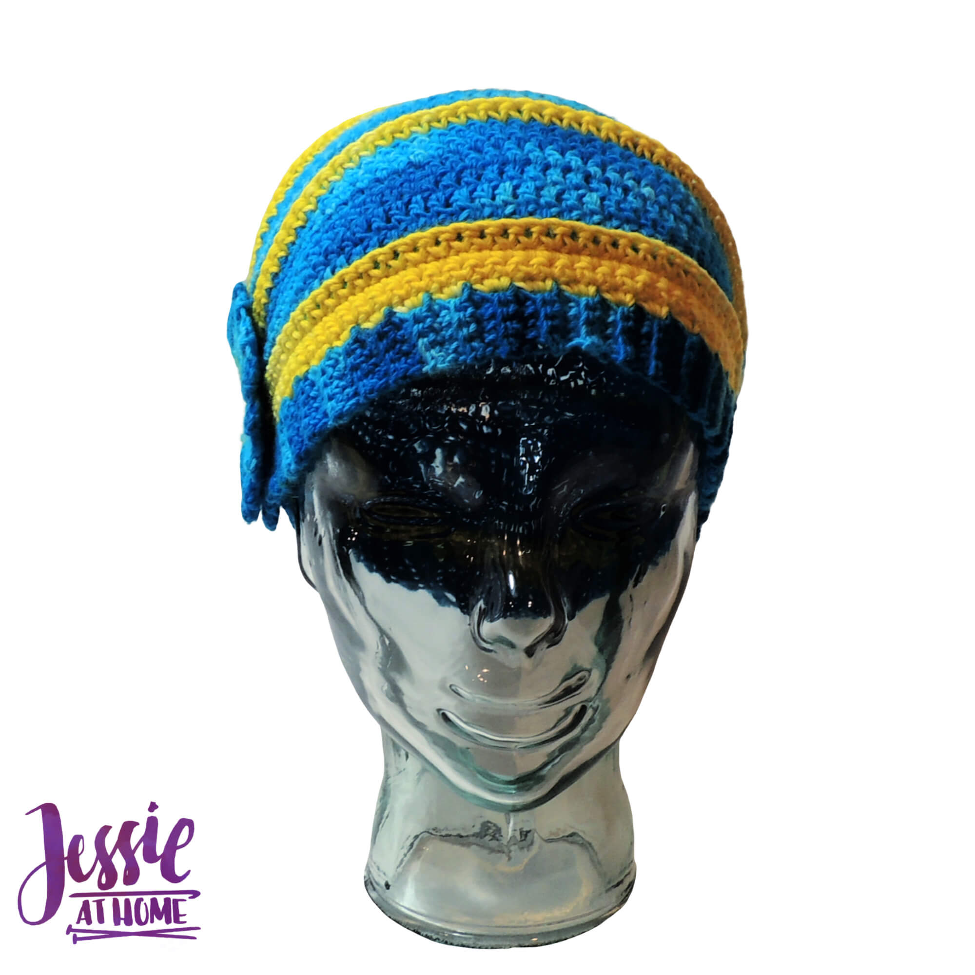 Tiffany Flapper Capper - crochet hat pattern by Jessie At Home - 3
