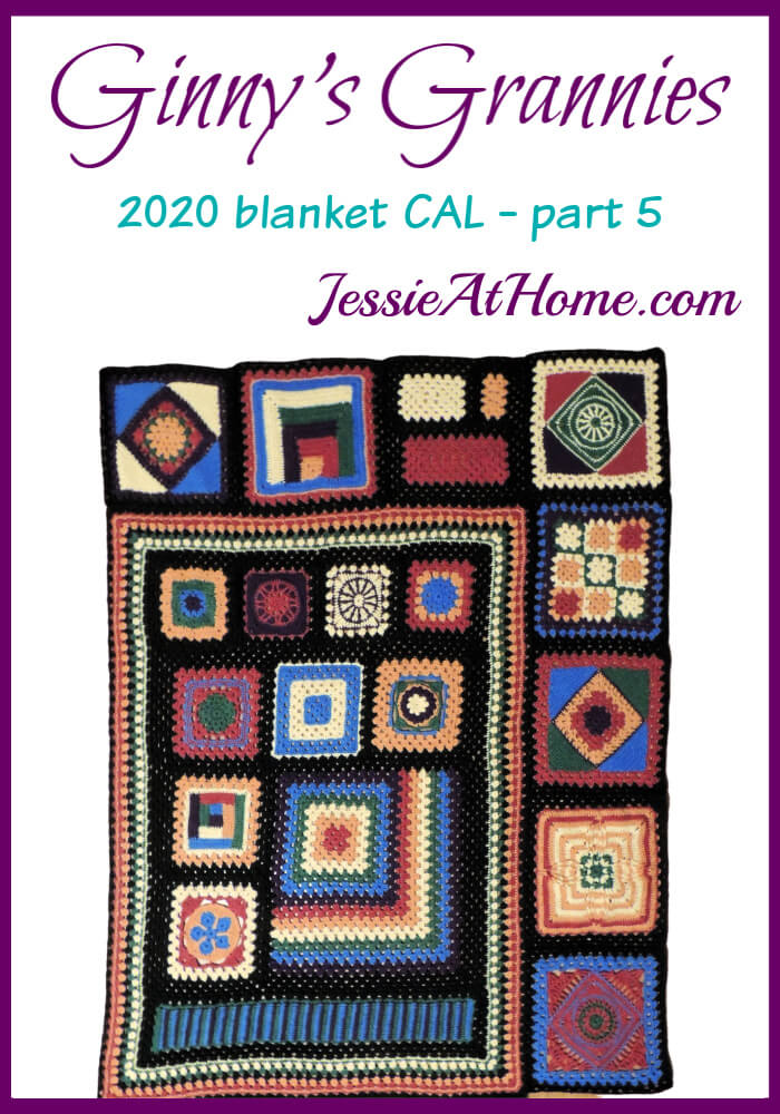 Little Squares, Big Squares, Diamond Squares - Ginny\'s Grannies CAL Part 5