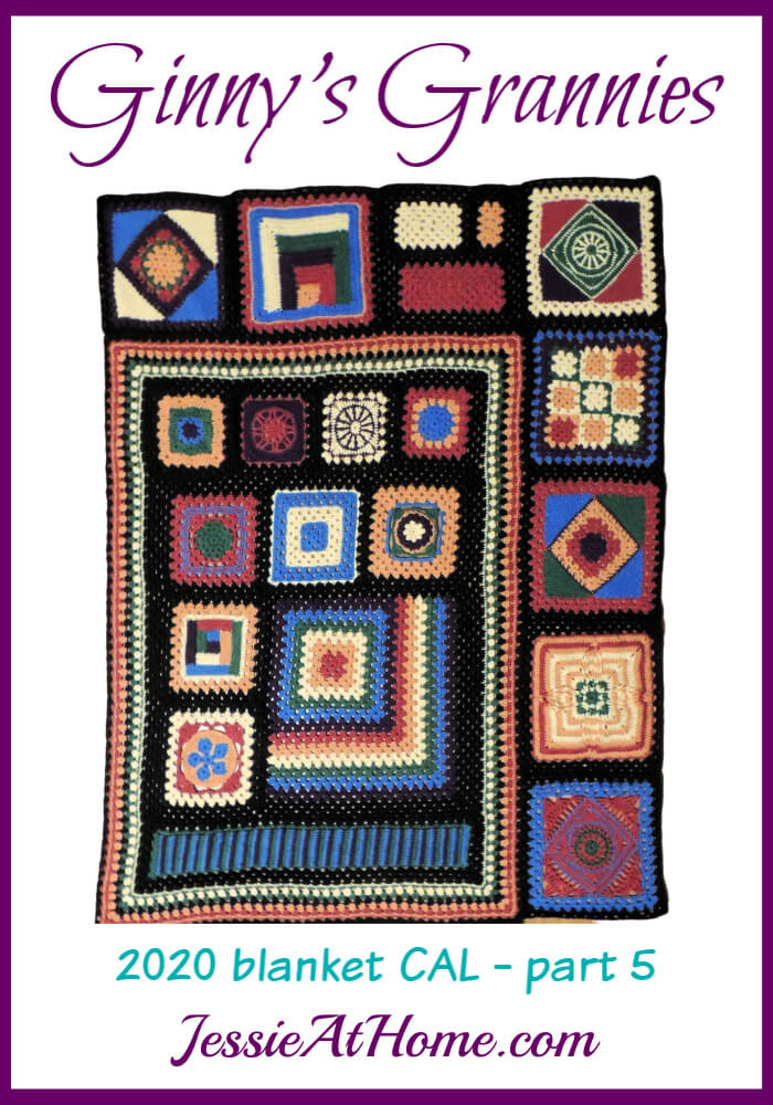 Little Squares, Big Squares, Diamond Squares - Ginny\'s Grannies CAL Part 5