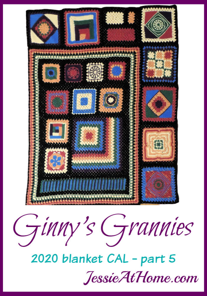 Little Squares, Big Squares, Diamond Squares - Ginny\'s Grannies CAL Part 5