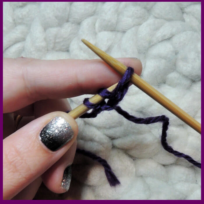 Knit Cast On Video and Photo Tutorial Stitchopedia by Jessie At Home - Pin 1 Knit Cast On Video and Photo Tutorial Stitchopedia by Jessie At Home - Pin 1