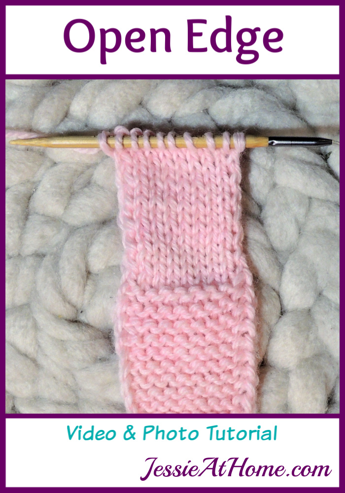 Open Edge Knit Edging