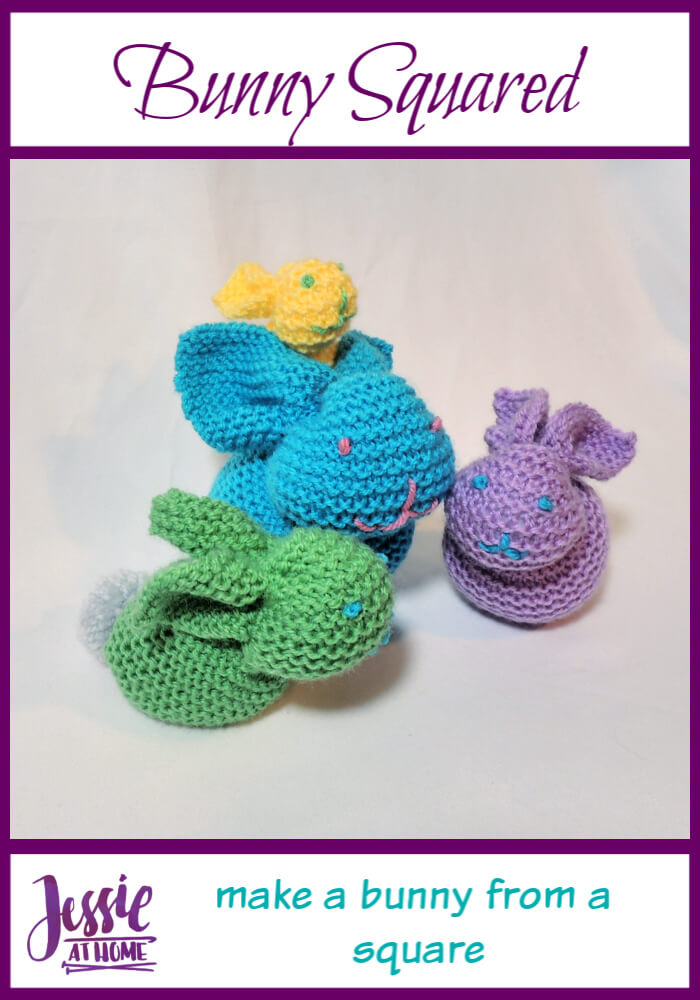 Bunny Squared - make a bunny from a square