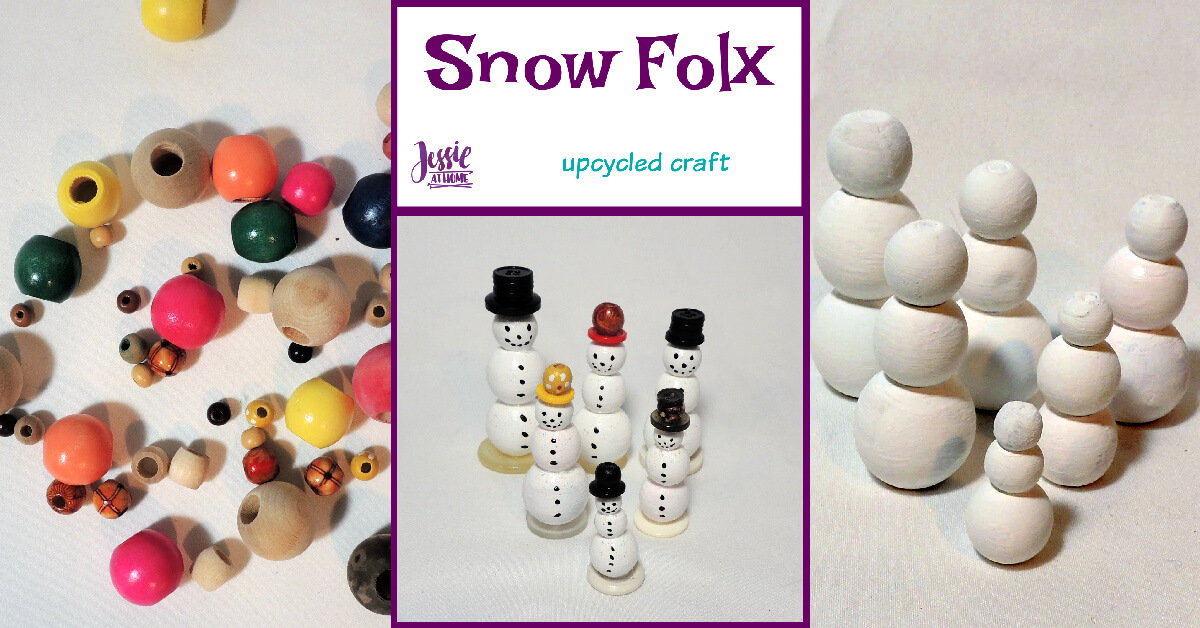 Snow Folx - Upcycled Snowmen for Christmas in July by Jessie At Home - Social