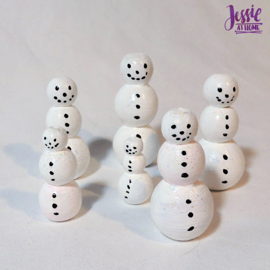 Snow Folx - Upcycled Snowmen for Christmas in July by Jessie At Home - They need hats