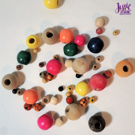 Snow Folx - Upcycled Snowmen for Christmas in July by Jessie At Home - Wood Beads