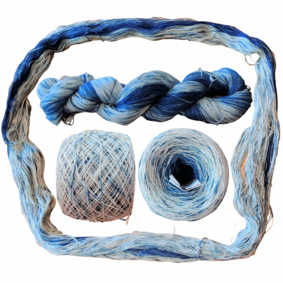 Yarn Dyeing with Indigo -Learn with Jessie At Home - Curio Ball Done