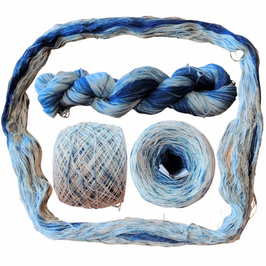 Yarn Dyeing with Indigo -Learn with Jessie At Home - Curio Ball Done