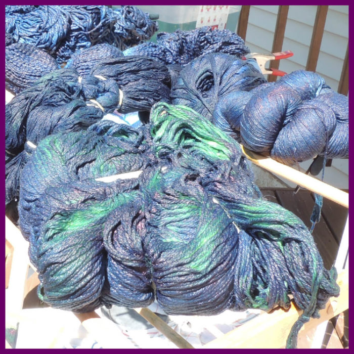 Yarn Dyeing with Indigo -Learn with Jessie At Home - Pin 1 Yarn Dyeing with Indigo -Learn with Jessie At Home - Pin 1