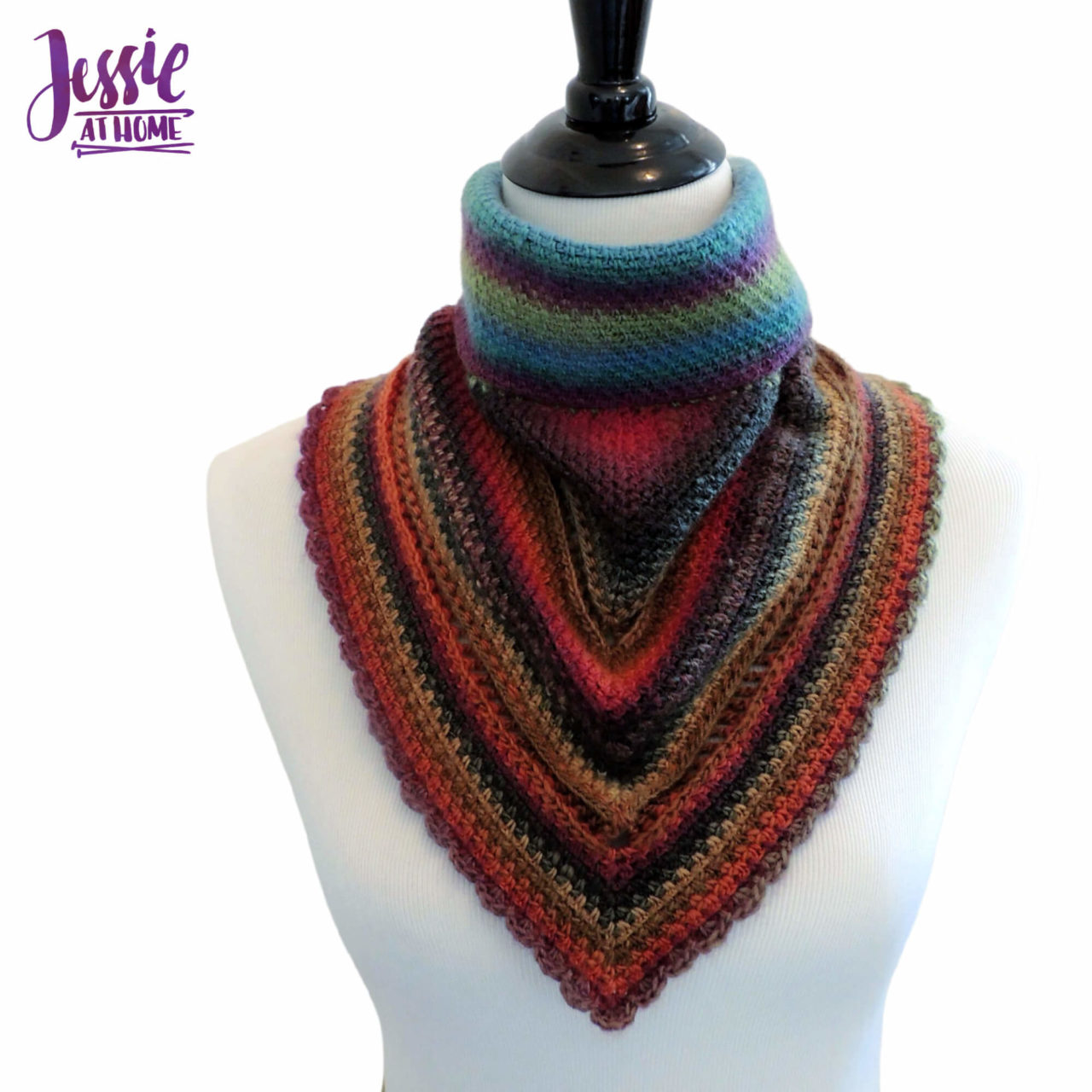 Fall Cowgirl A feisty crochet cowl for fall fun Jessie At Home