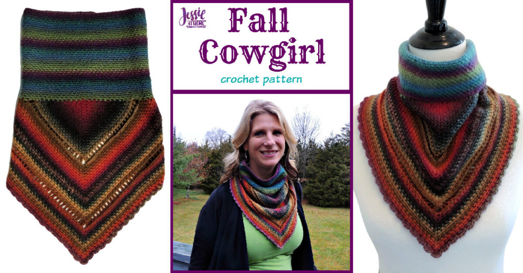 Fall Cowgirl crochet pattern by Jessie At Home - Social