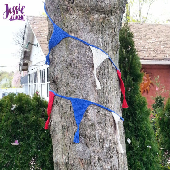 Grand Old Bunting knit pattern by Jessie At Home - 6