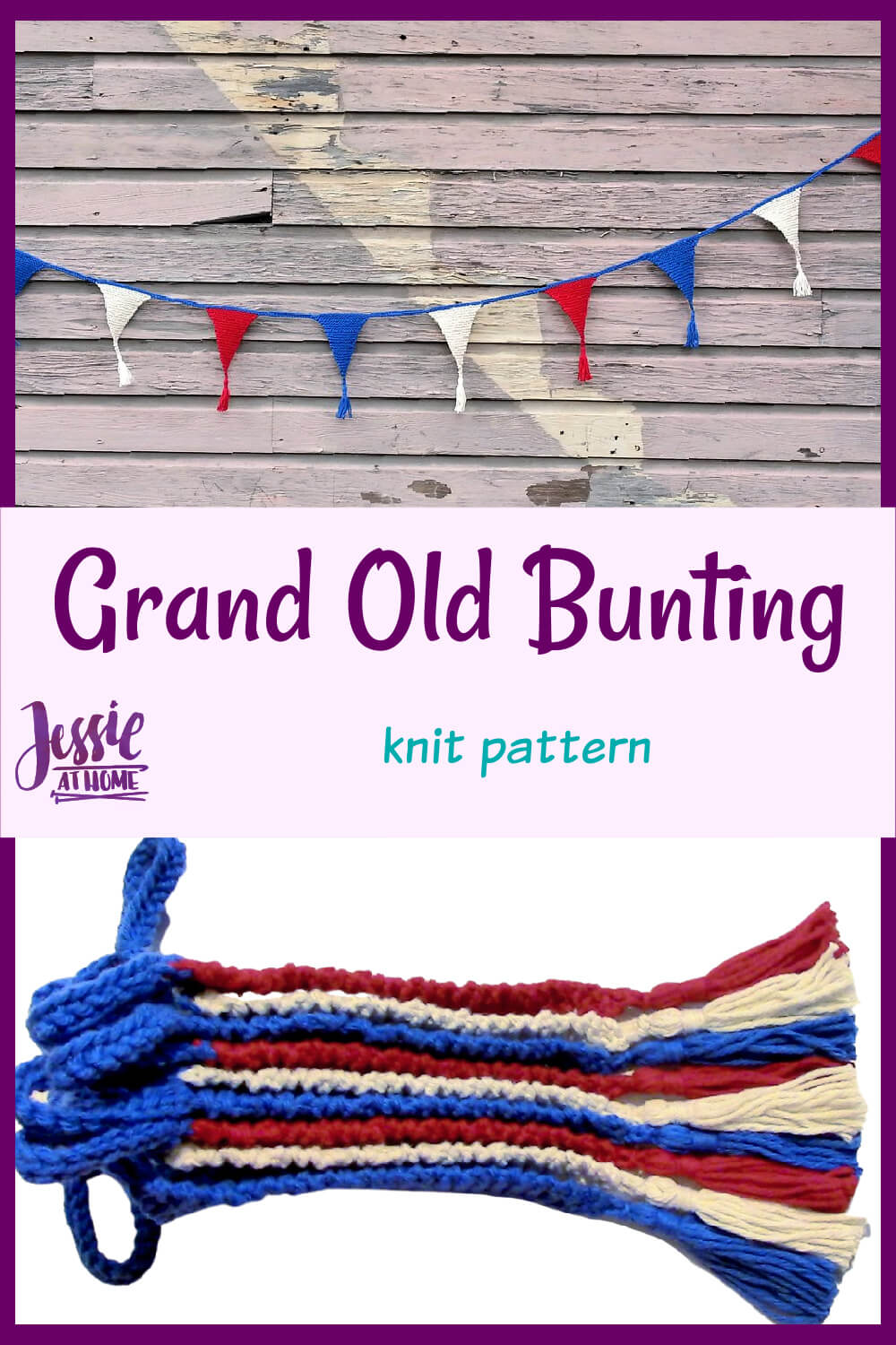 Grand Old Bunting - great for outdoor spaces