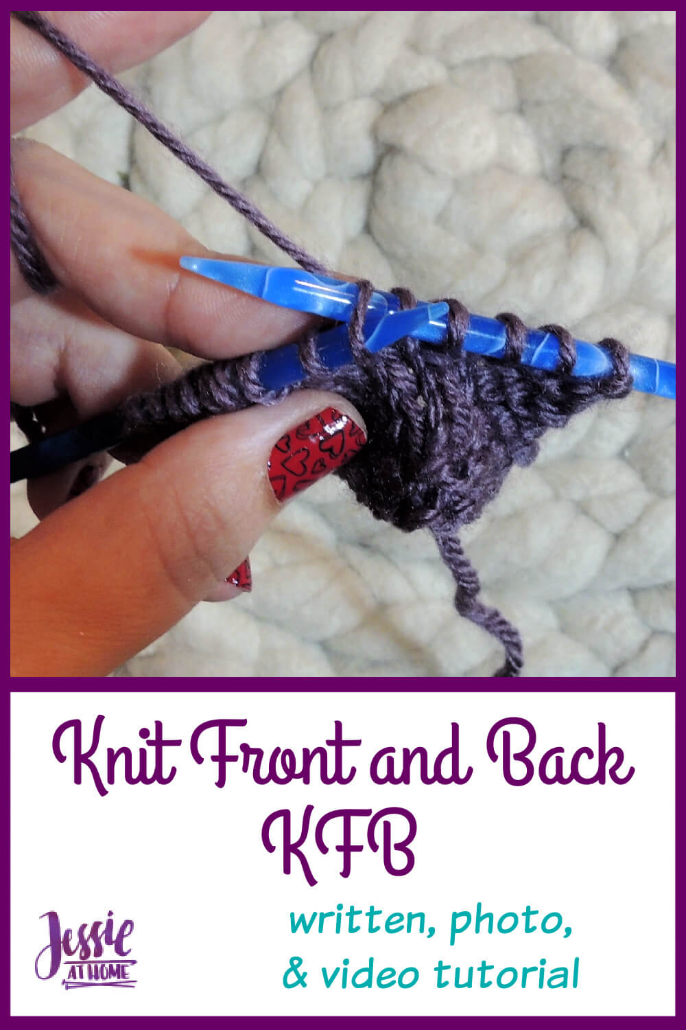 How to KFB - Knit Front and Back