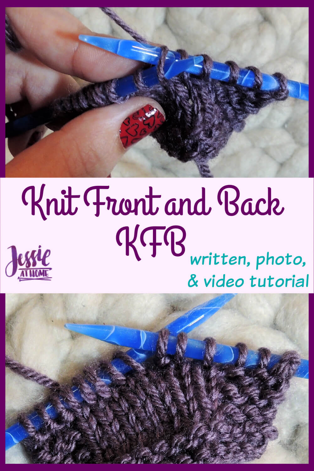 How to KFB - Knit Front and Back
