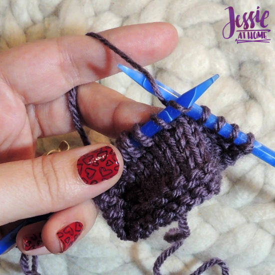 How to KFB Knit Front and Back by Jessie At Home - yarn over