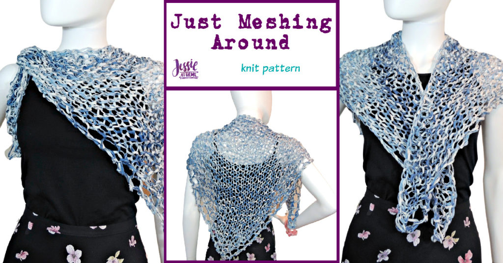 Just Meshing Around - knit pattern by Jessie At Home - Social