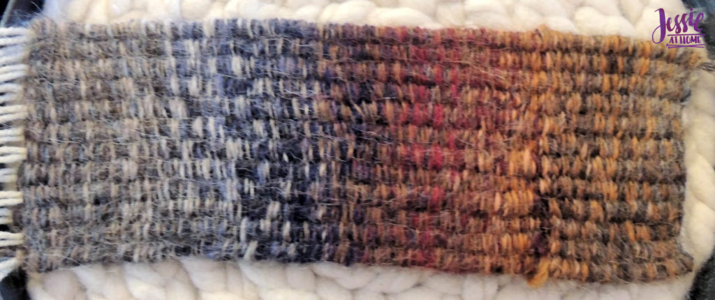 Stick Weaving Tutorial by Jessie at Home - Flatten out